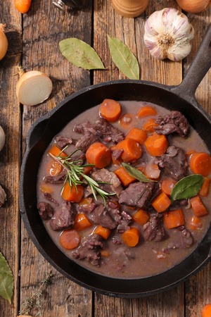 Beef bourguignonの写真素材