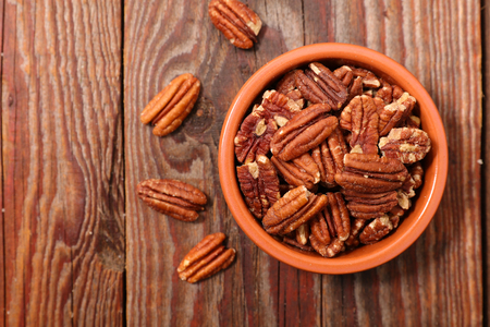 pecan nutの写真素材