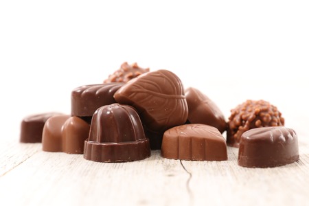 assorted chocolatesの写真素材