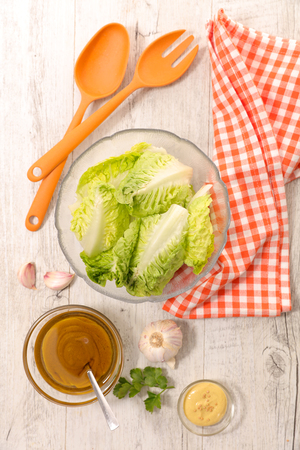 fresh saladの写真素材