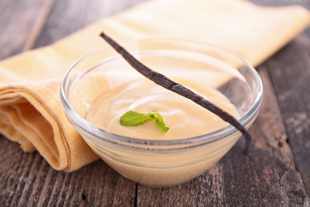 vanilla creamの写真素材