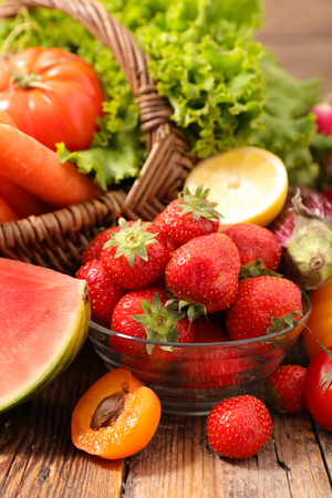 fruit and vegetableの写真素材