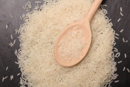 raw riceの写真素材