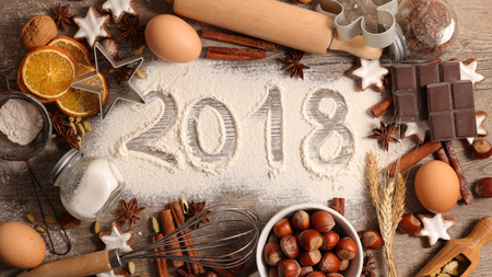 2018 backgroundの写真素材