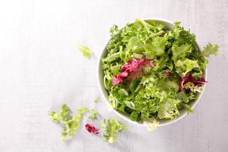 fresh saladの写真素材