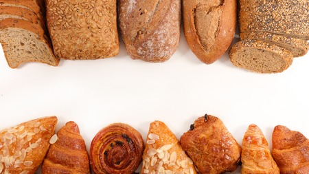 assorted bread and pastries