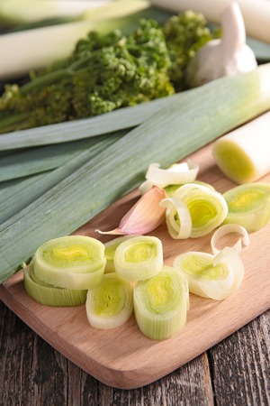 raw leek
