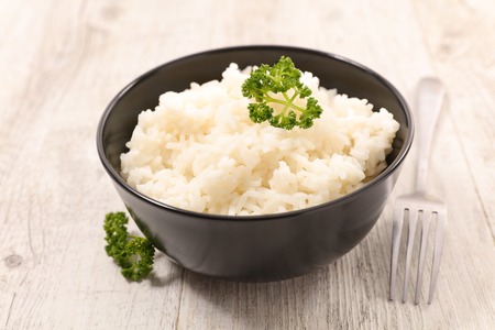 bowl of riceの写真素材