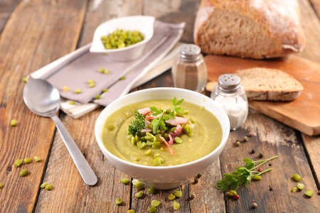 dry pea soupの写真素材