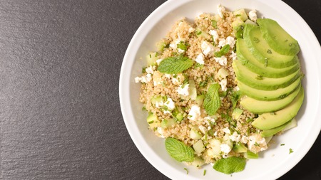 vegetarian mixed saladの写真素材