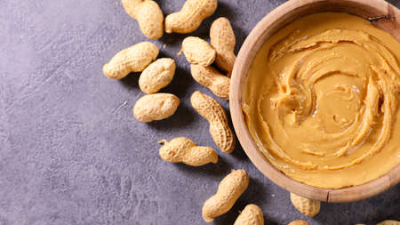 bowl of creamy butter peanut