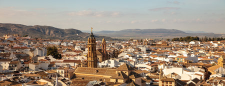 Antequera village in Malaga, Spain, Andalusiaの写真素材
