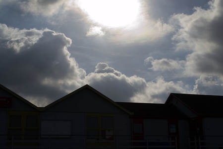 Sea skyの写真素材