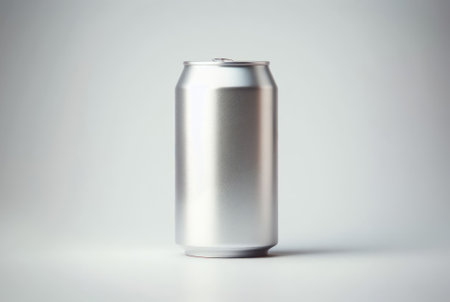 330 ml aluminum beverage drink soda isolated on white background. Mockupの素材