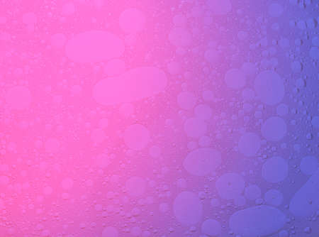 Texture with pink and purple gradient air bubblesの写真素材