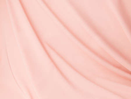 texture of beige silk waves. wallpaperの写真素材