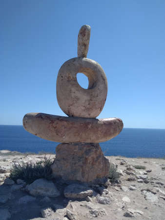 Modern sculprureの写真素材