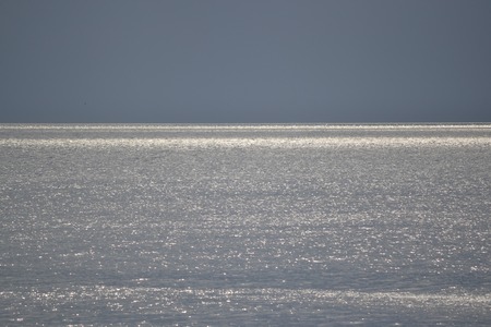 background reflection of the sun the sea and the sky, filterの写真素材