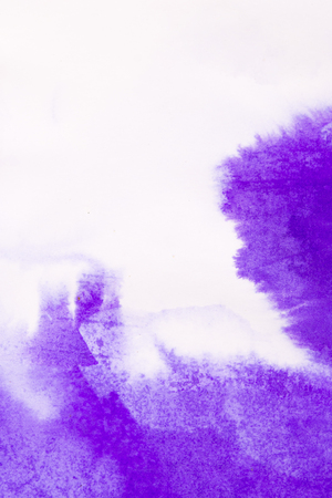 Blue and pink ink on white paper conveyed over close-up. Figure drawing resembles frost on the window, snowflakeの写真素材
