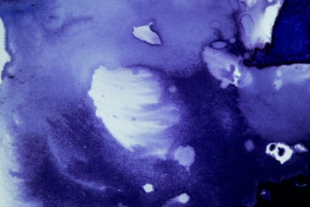 Dark spreads ink stains on a white background. Abstract backgroundの写真素材