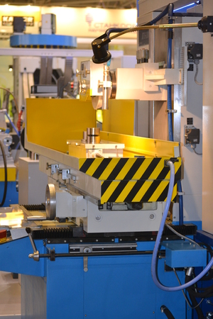 Kiev, Ukraine International Industrial Exhibition - November 25, 2016: - industrial machinery, Industrial equipment, industry facilities and machine tools, machinery lathesのeditorial素材