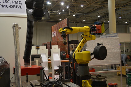 Kiev, Ukraine International Industrial Exhibition - November 25, 2016: - industrial machinery, Industrial equipment, industry facilities and machine tools, machinery lathesのeditorial素材