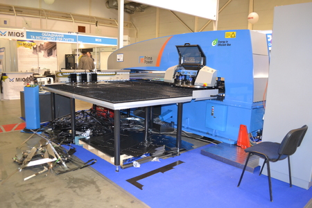Kiev, Ukraine International Industrial Exhibition - November 25, 2016: - industrial machinery, Industrial equipment, industry facilities and machine tools, machinery lathesのeditorial素材