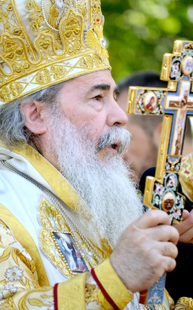 Kiev, Ukraine, celebration liturgy in honor of the baptism of Rus in Kiev Pechersk Lavra - 27 July...