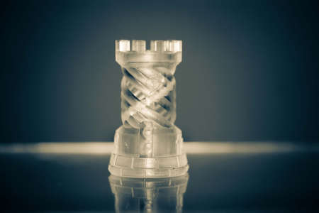 One object photopolymer printed on a 3d printer.の写真素材