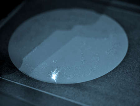 Metal is sintered under the action of laser into desired shape