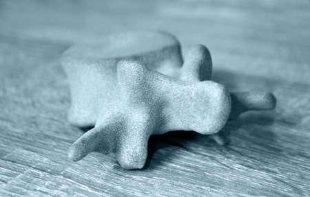 Prototype of human heart and art objects printed on 3d printer.の写真素材