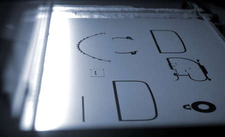 Industrial professional powder 3D printer printing process. Multi Jet Fusion MJFの写真素材