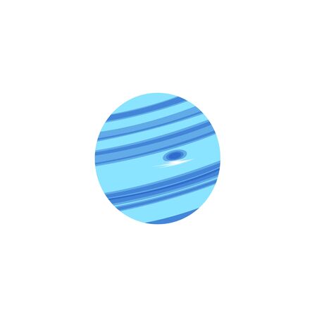 Neptune is the eighth planet of the solar systemのイラスト素材