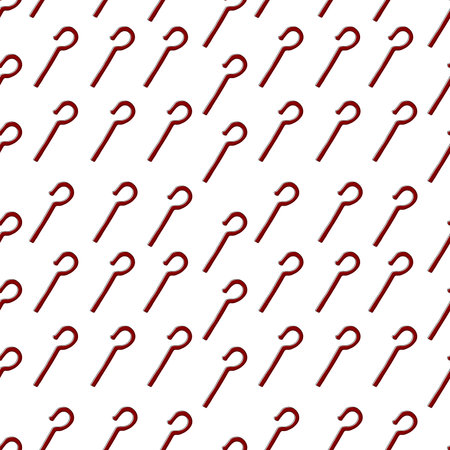 Pattern of egyptian sceptersのイラスト素材