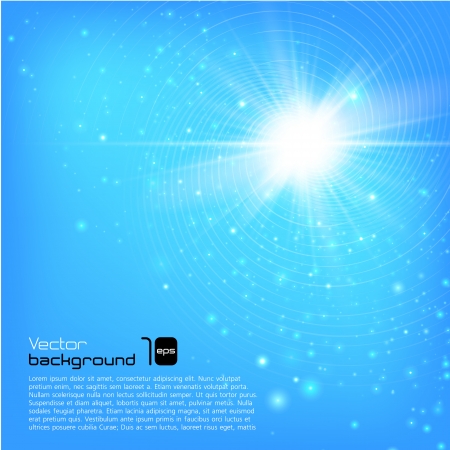 Abstract vector background with stars for business presentationのイラスト素材
