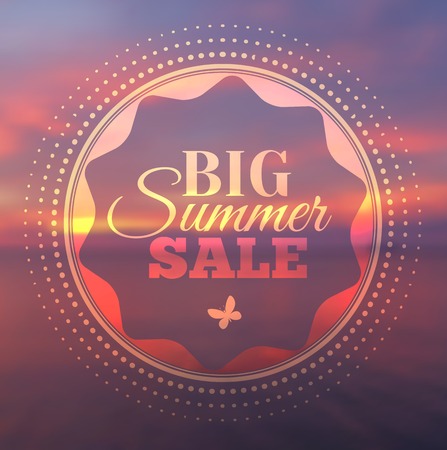 Vector illustration of typography posterのイラスト素材