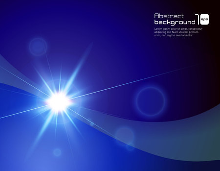 Vector illustration of abstract background with flare.のイラスト素材