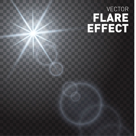 The sun in the blue sky. Vector illustration.のイラスト素材