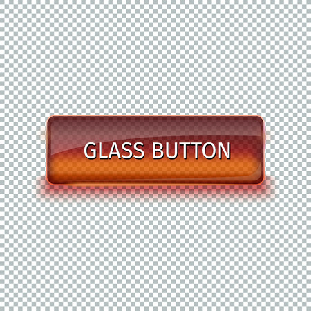 Set of colored glass buttons for web interface. Web elements. Web site. Vector illustration.のイラスト素材
