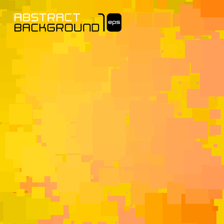 Polygonal abstract yellow background for business presentation. Vector illustration.のイラスト素材