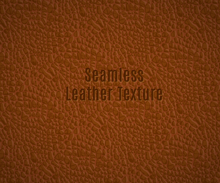 Seamless Vector Leather Textureのイラスト素材
