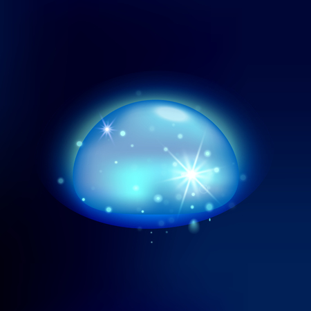 Collagen oil drop essence.のイラスト素材