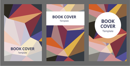 Abstract composition. Text frame surface. a4 brochure cover design. Title sheet model set. Polygonal space icon. Vector front page font. Ad banner form texture. Flier fiberの写真素材