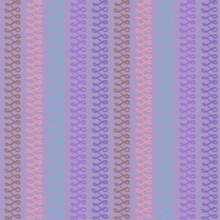 Hand drawn striped seamless pattern. Colored vertical brush strokes texture.