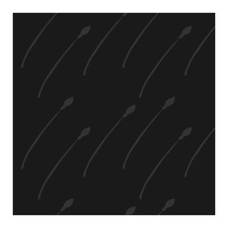 Seamless pattern with gray, solid colors, buds on a black background. Black and gray, simple, abstract pattern. Pastel colors in the drawingのイラスト素材