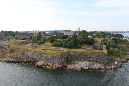 Suomenlinna, until 1918 Viapori (Finnish), or Sveaborg (Swedish).の写真素材