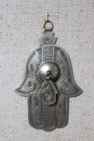 The hand of Fatima - mascot from damage and the evil eye