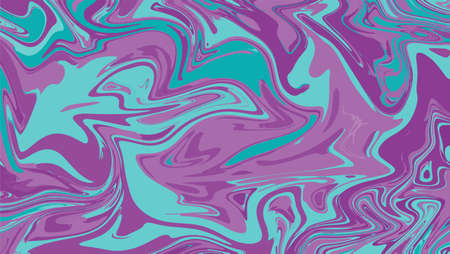 Turquoise, blue, violet colorful texture. Modern fluid art.