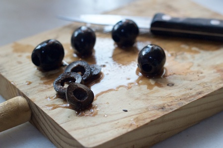 black olivesの写真素材