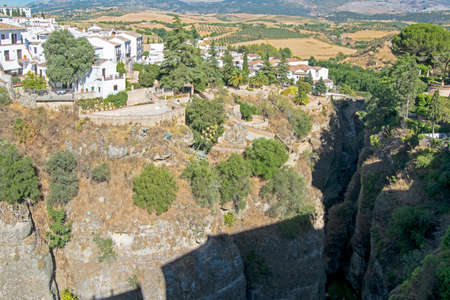 Genal Valley in Ronda, Malaga, Andalusia, Spainの写真素材